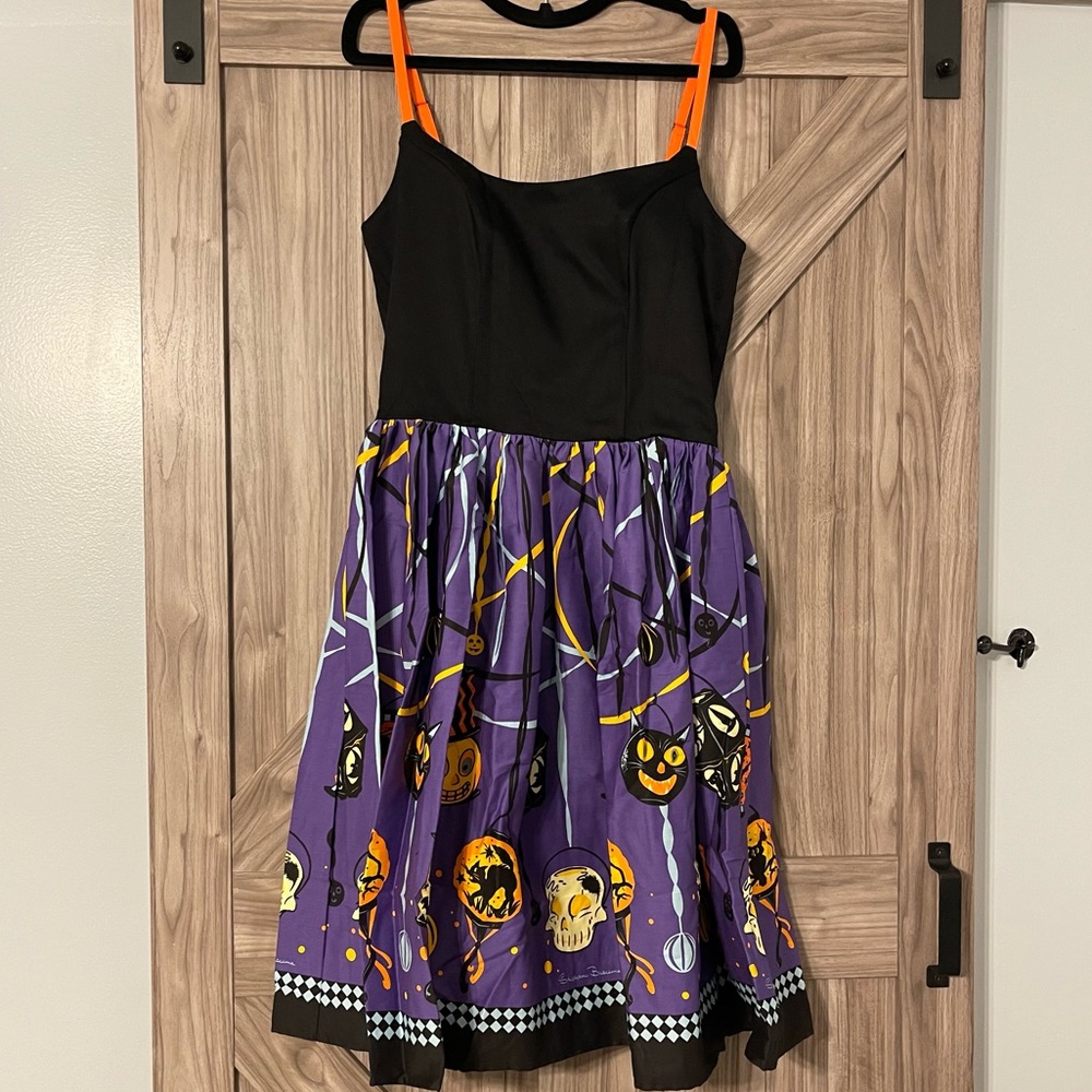 NWT Jenny dress in pumpkin lantern print